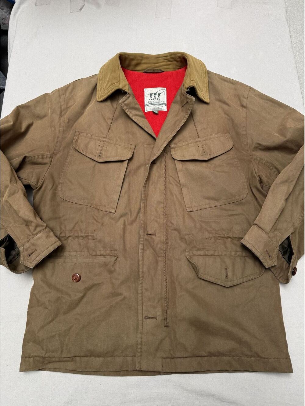 Vintage Henry Cottons Chore Jacket - Made in Italy Fleece 50